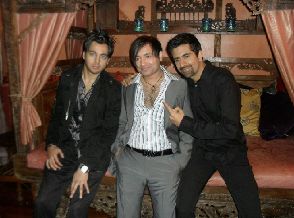 With Arjun and Alison